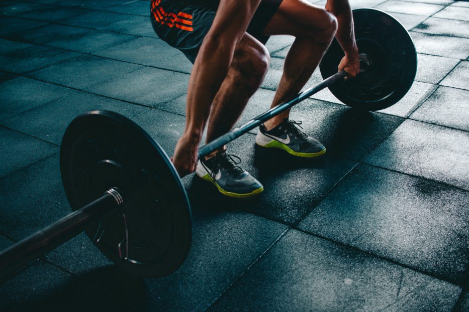 Exercises to be performed under negative accentuated training